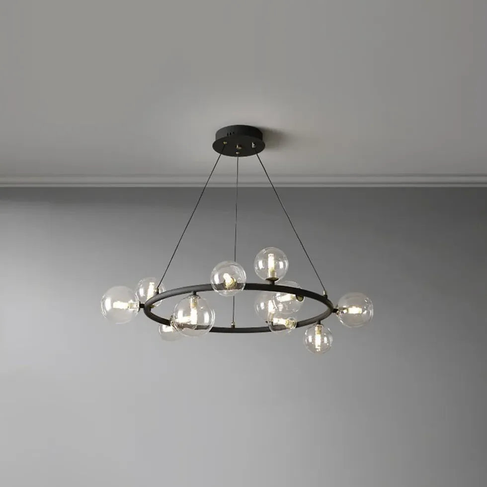 Goldene Pendelleuchte im nordischen modernen Stil - Clowas.de
