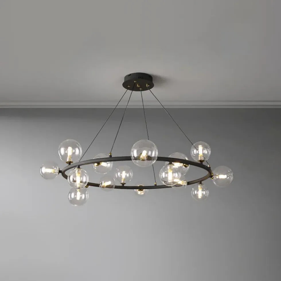 Goldene Pendelleuchte im nordischen modernen Stil - Clowas.de