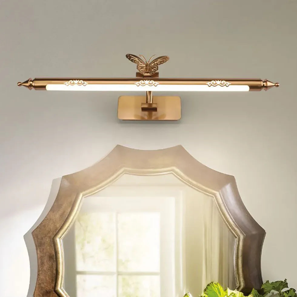 Kristall Wandleuchte Gold im nordischen Vintage Stil - Clowas.de