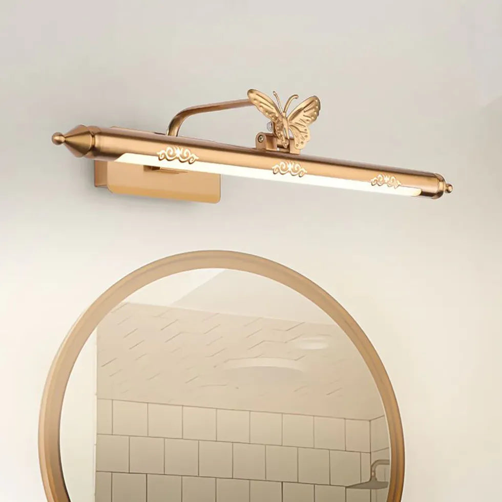Kristall Wandleuchte Gold im nordischen Vintage Stil - Clowas.de