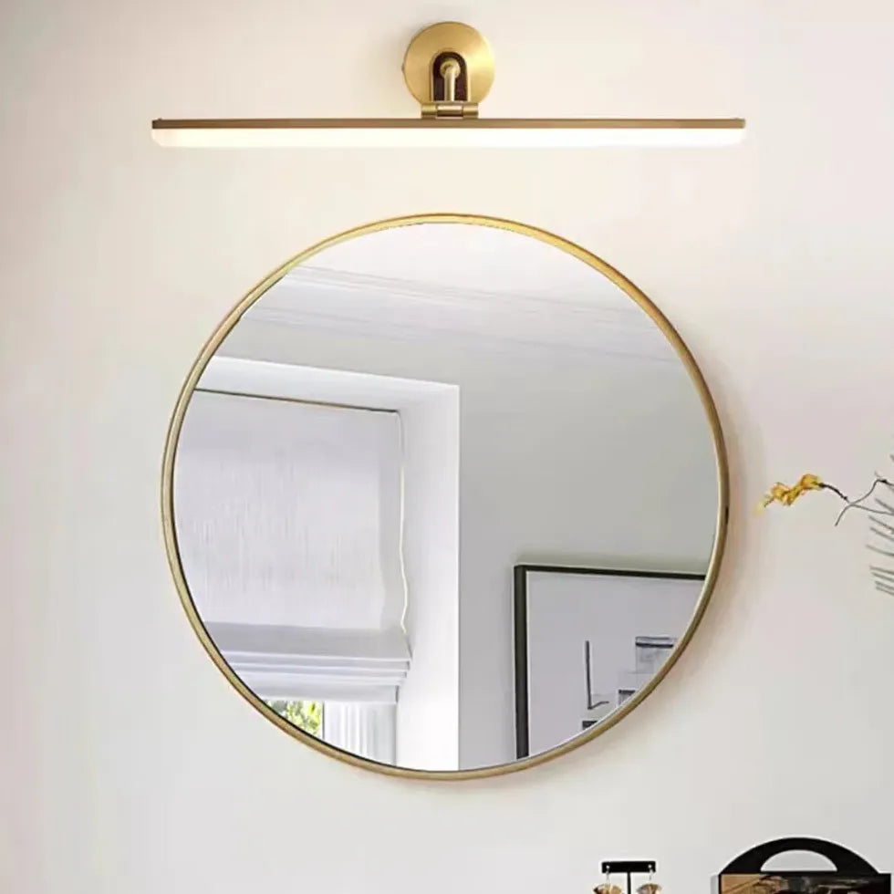 Goldene Wandleuchten im langen einfachen Design - Clowas.de