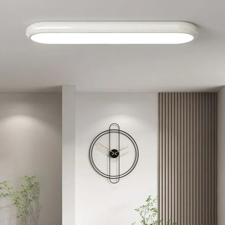 Große Deckenleuchte 100 cm minimalistisches Bauhaus Design - Clowas.de
