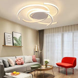Grosse Deckenleuchte LED Modernes Design Nordisch - Clowas.de
