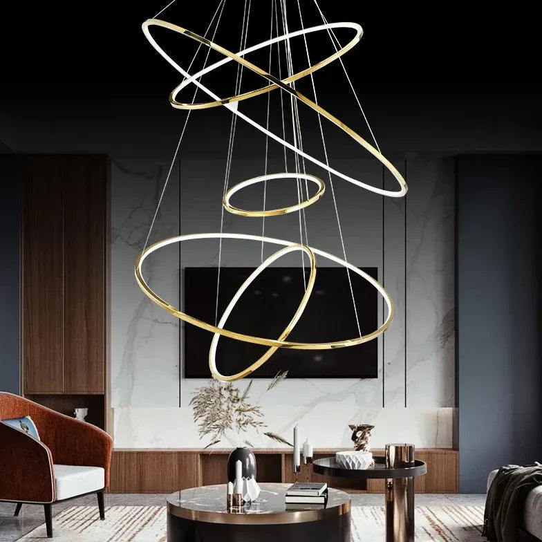 große hängelampe rund im minimalistischen Stil gestalten - Clowas.de