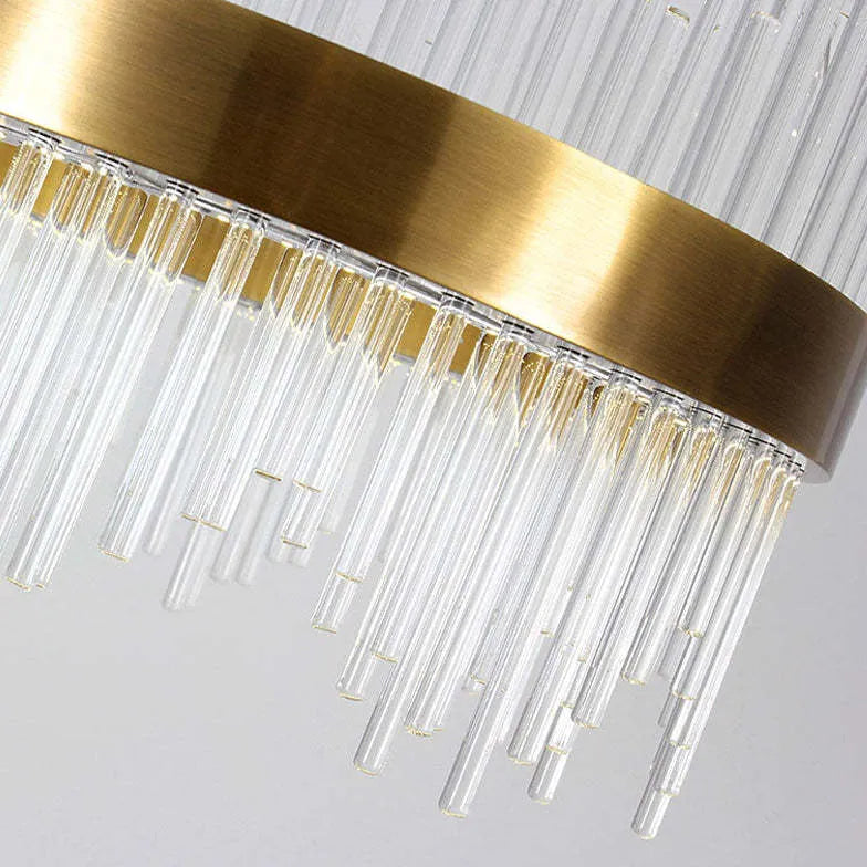 Große Hängelampe Wohnzimmer LED Modernes Design - Clowas.de