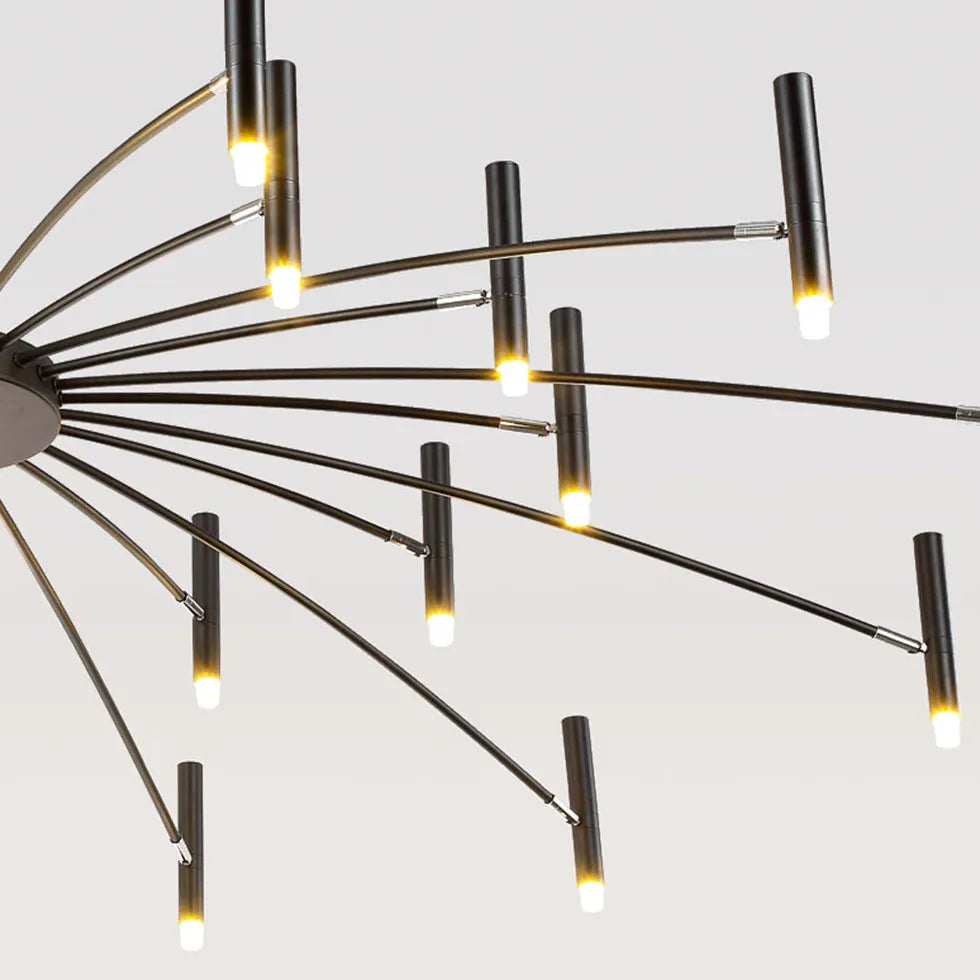Pendelleuchte schwarz wohnzimmer nordischer einfacher Stil - Clowas.de