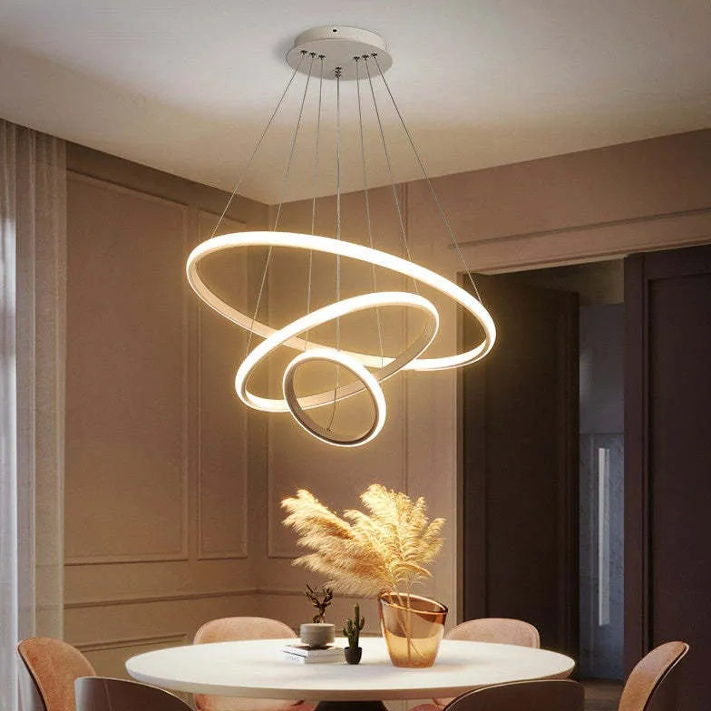 große runde hängelampe nordisch modern schlicht elegance - Clowas.de