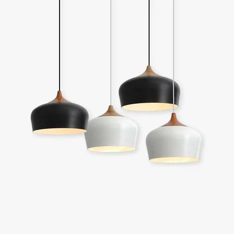 Günstige Pendelleuchte Nordisch Modern Holz Design - Clowas.de