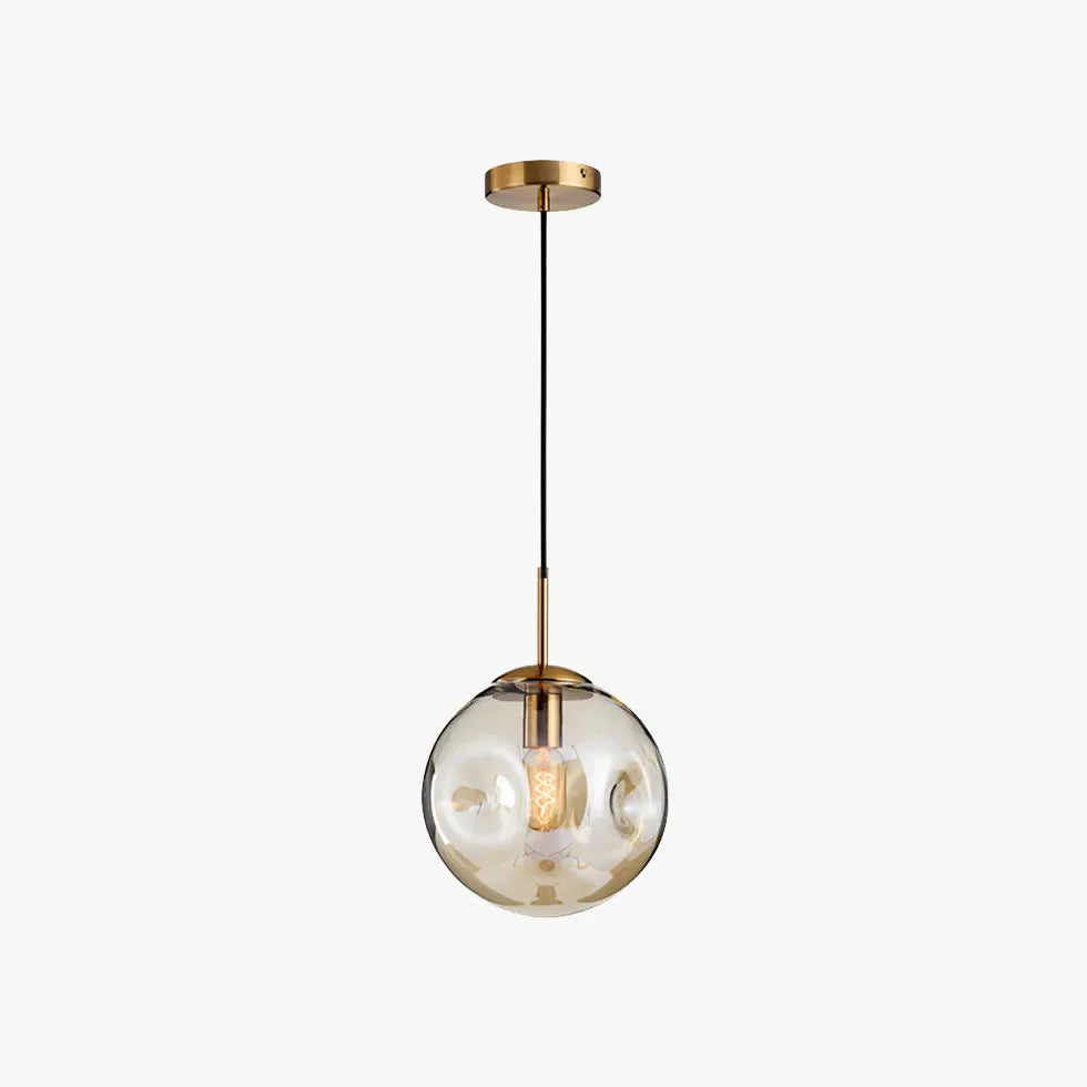 Spherical Bubbles Glass Modern Pendant Light