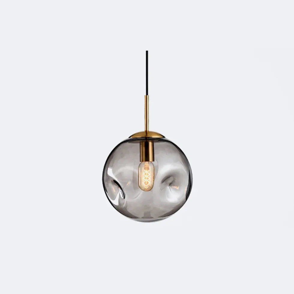 Spherical Bubbles Glass Modern Pendant Light