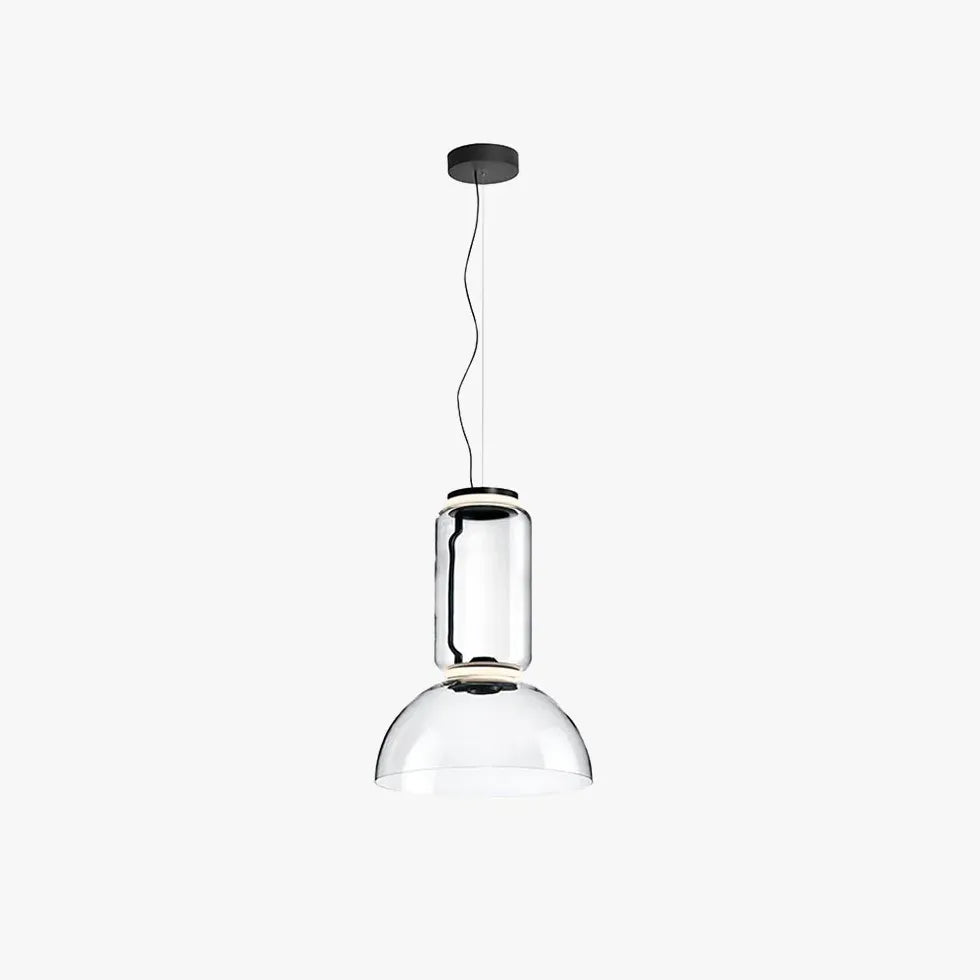 Clear Glass Industrial for Restaurant Pendant Light