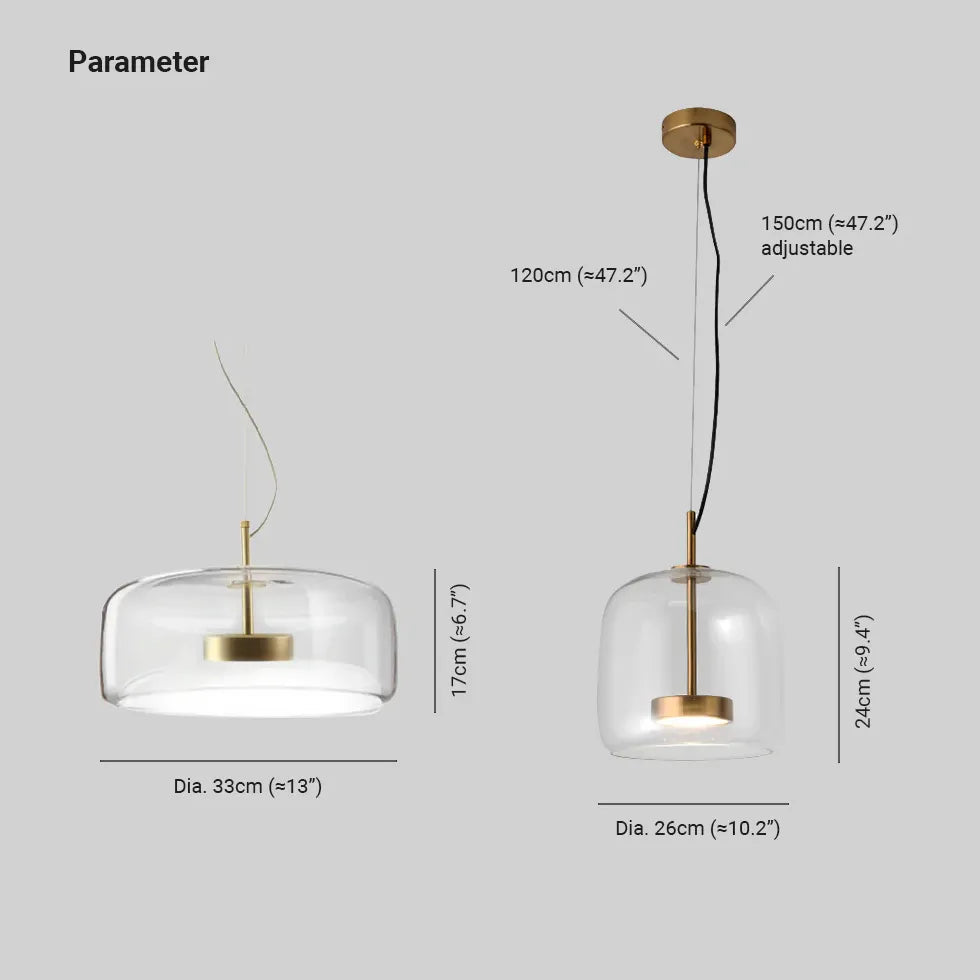 Wohnzimmer Lampe Pendelleuchte Nordisch Einfach Glas Design