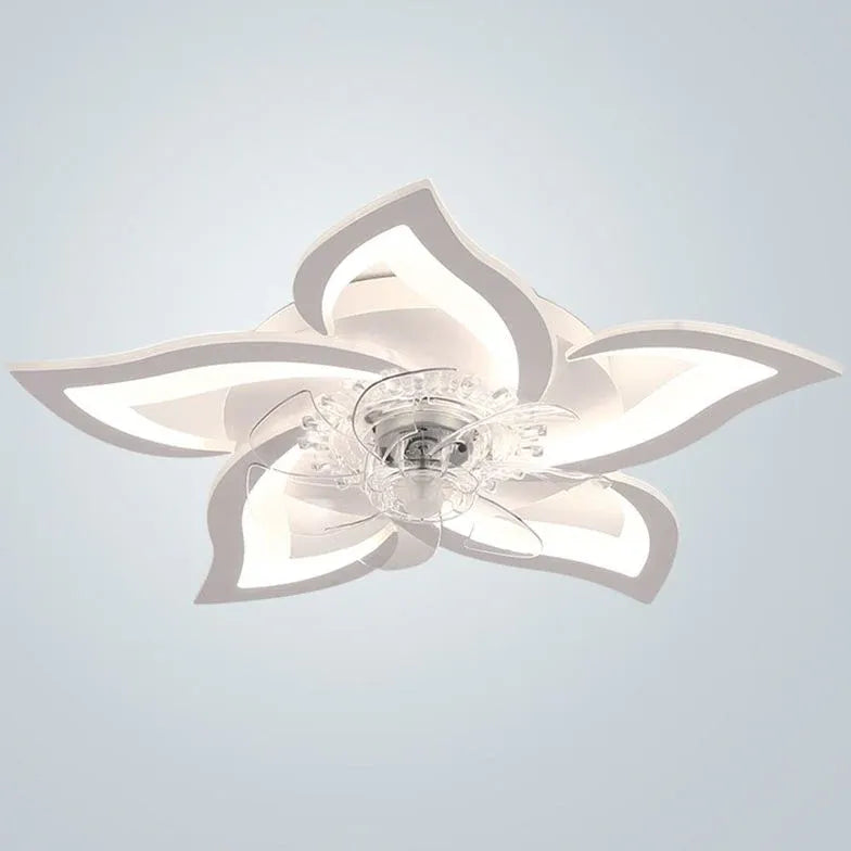 Blütenform LED LED White Fan Light