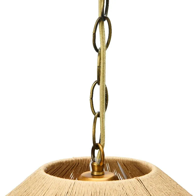 seil pendelleuchte modernes nordisches bambusdesign - Clowas.de