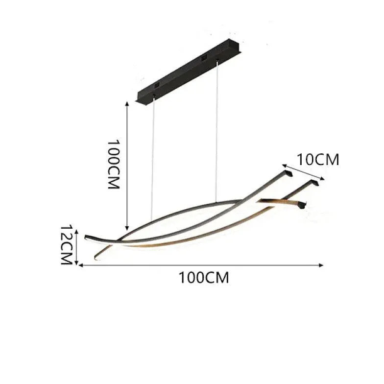 hängelampe dimmbar led modernes und schlichtes Design - Clowas.de