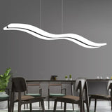 Hängelampe Esszimmer LED Nordisch Modern Wellenform - Clowas.de