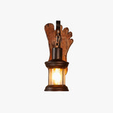 Hängelampe Industrial Holz Retro Vintage Schiffsmöbel - Clowas.de