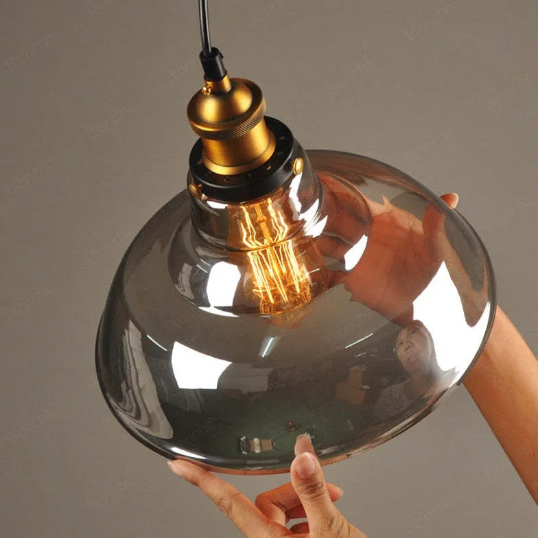 Hängelampe LED Esstisch schlicht modern Design Glas - Clowas.de