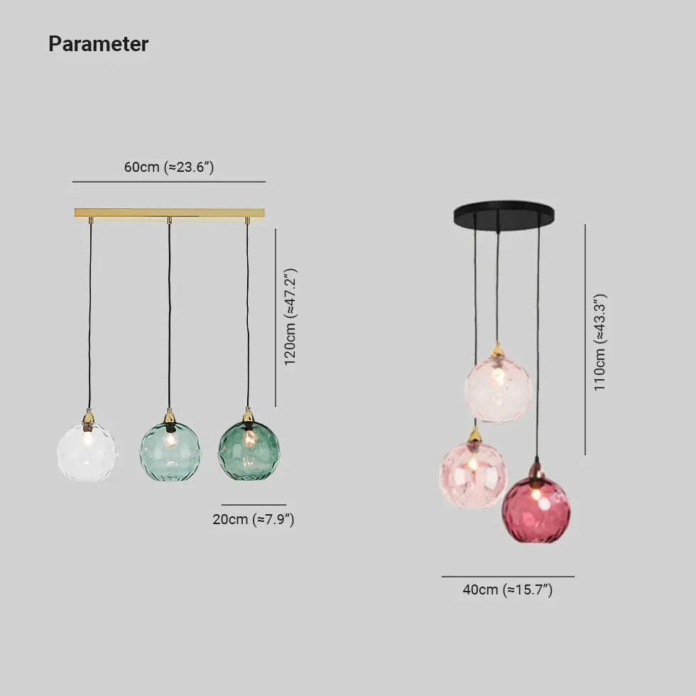 Hängelampe LED Küche Glas modern Design - Clowas.de