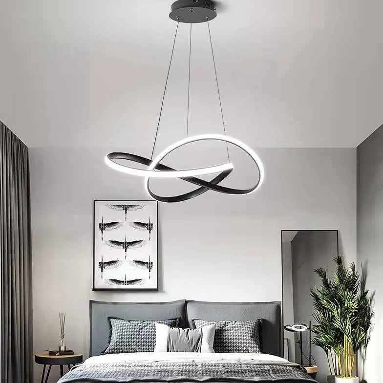 hängelampe led ringe moderne minimalistische Beleuchtung - Clowas.de