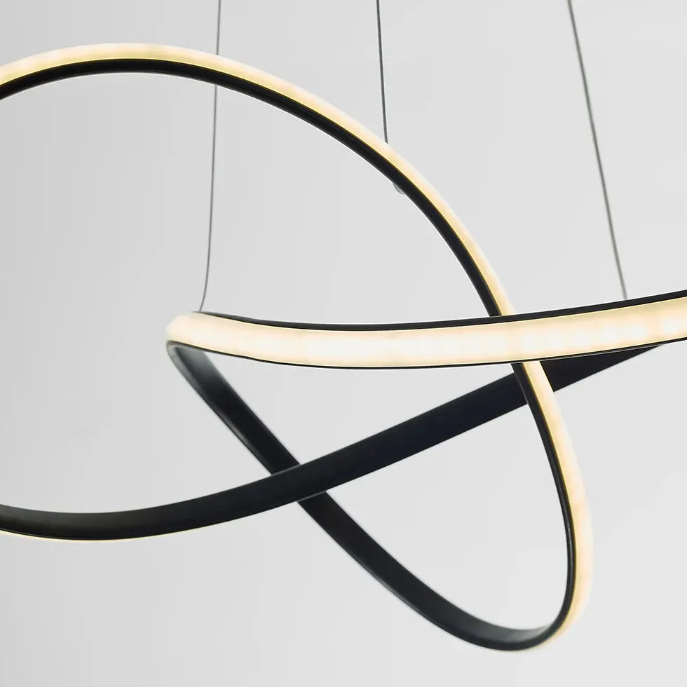 hängelampe led ringe moderne minimalistische Beleuchtung - Clowas.de