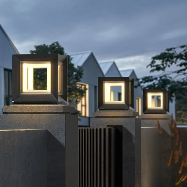 Hängelampe Pendelleuchte Outdoor Kubus Design Simplizität - Clowas.de