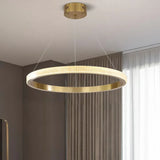 Hängelampe Ring LED moderne nordische Leichtigkeit - Clowas.de