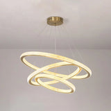 hängelampe rund gold nordic minimalistisch stil - Clowas.de
