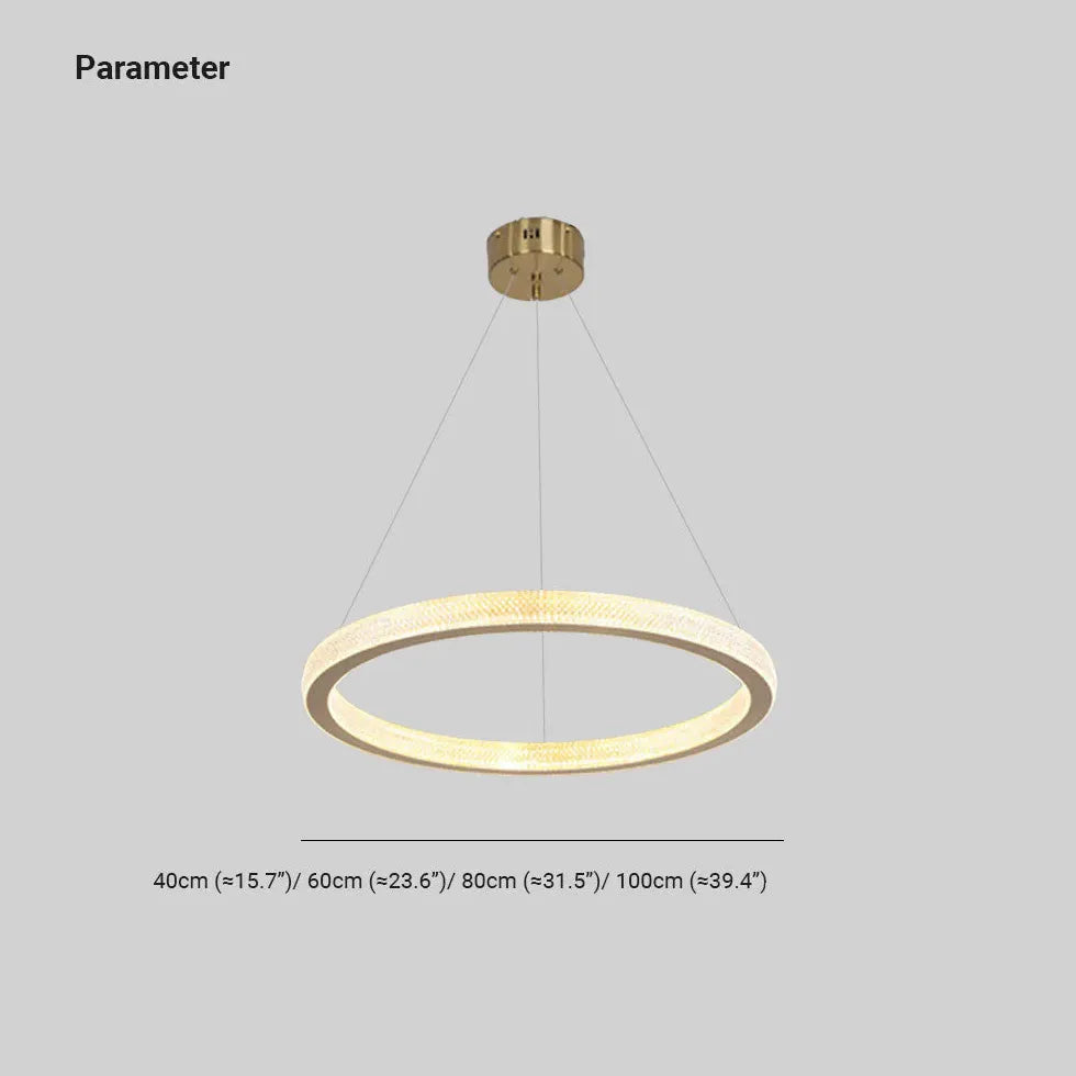 hängelampe rund gold nordic minimalistisch stil - Clowas.de