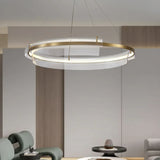 Hängelampe rund LED modern nordisch Acryl - Clowas.de
