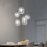 Hängelampe Schlafzimmer Bett Nordisch Silber Glas - Clowas.de