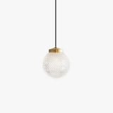 Hängelampe Schlafzimmer Gold modern Glas Kugel - Clowas.de