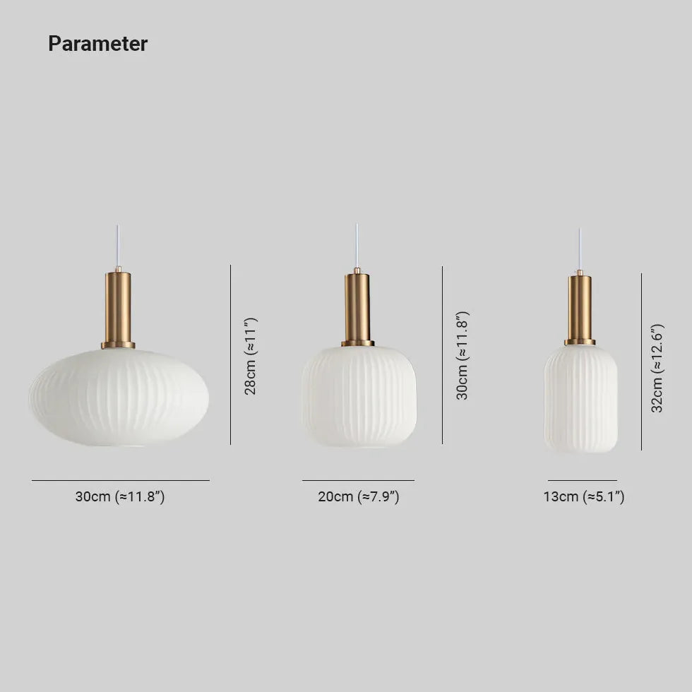 Hängelampe Weiss Schlafzimmer Nordisch Einfach Glas - Clowas.de