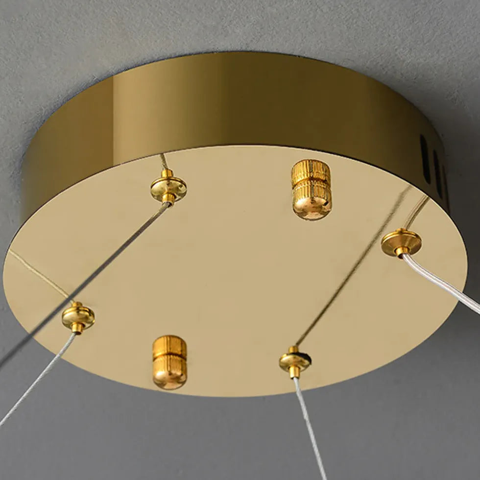 Hängelampe Wohnzimmer Glas leicht luxuriös und kristall - Clowas.de