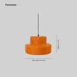 hängelampen für büro moderne minimalistische orange Akzente - Clowas.de