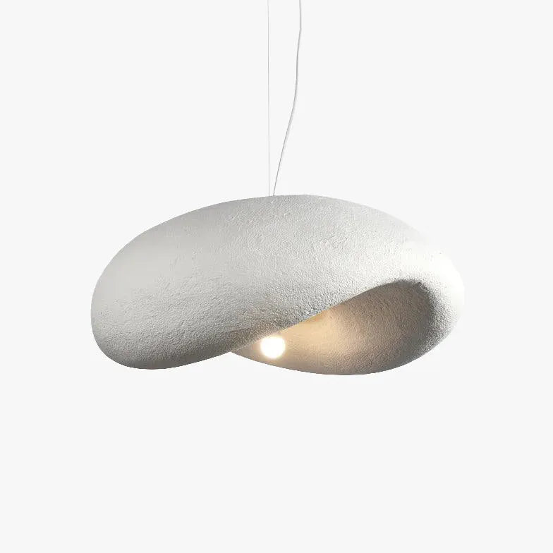 hängelampen weiss modern im skandinavischen Design natürliche Formen - Clowas.de