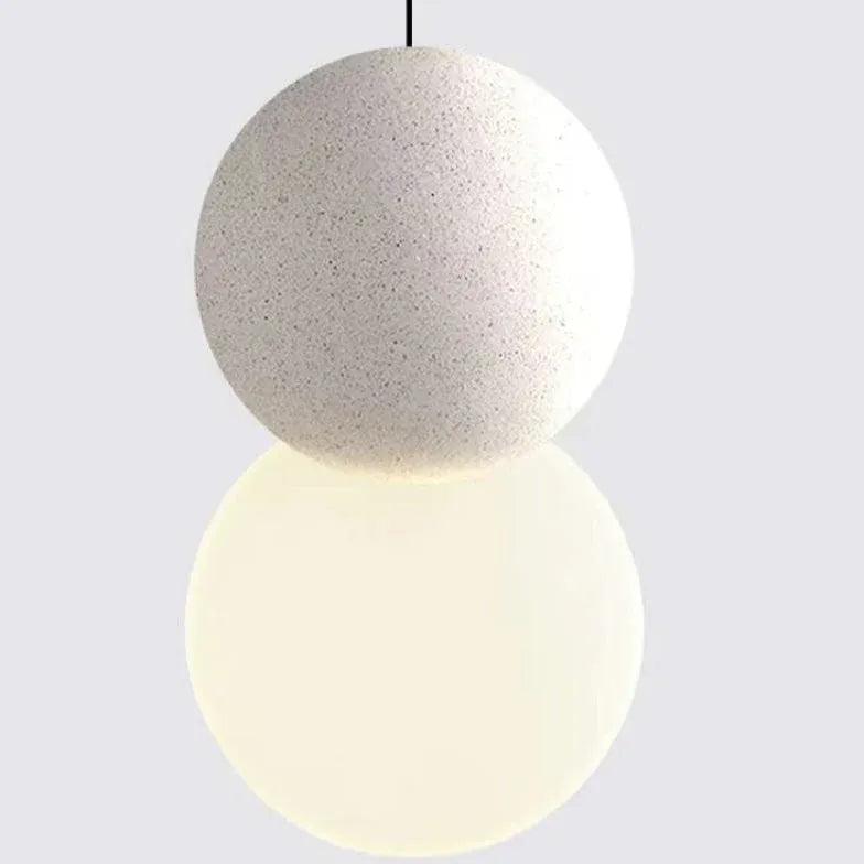 Hängeleuchte Pendelleuchte Nordisch Zement Rundkugel Design - Clowas.de