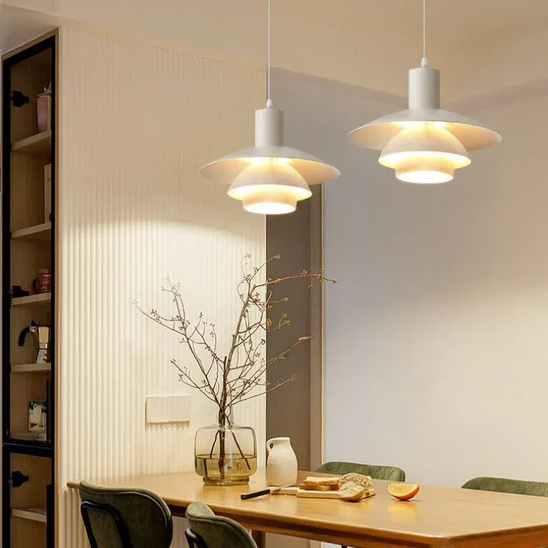 Cluster Pendelleuchte 3 flammig Nordisch Modern Weiß Simplistisch - Clowas.de