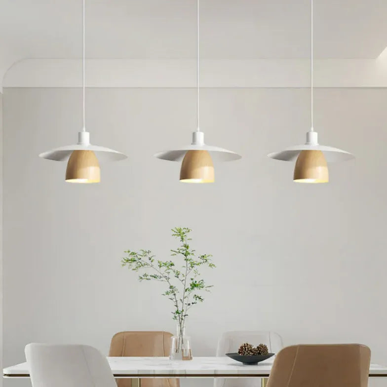 Cluster Pendelleuchte 3 flammig Nordisch Modern Weiß Simplistisch - Clowas.de