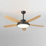 Five-Blade Modern Study Room Fan Light