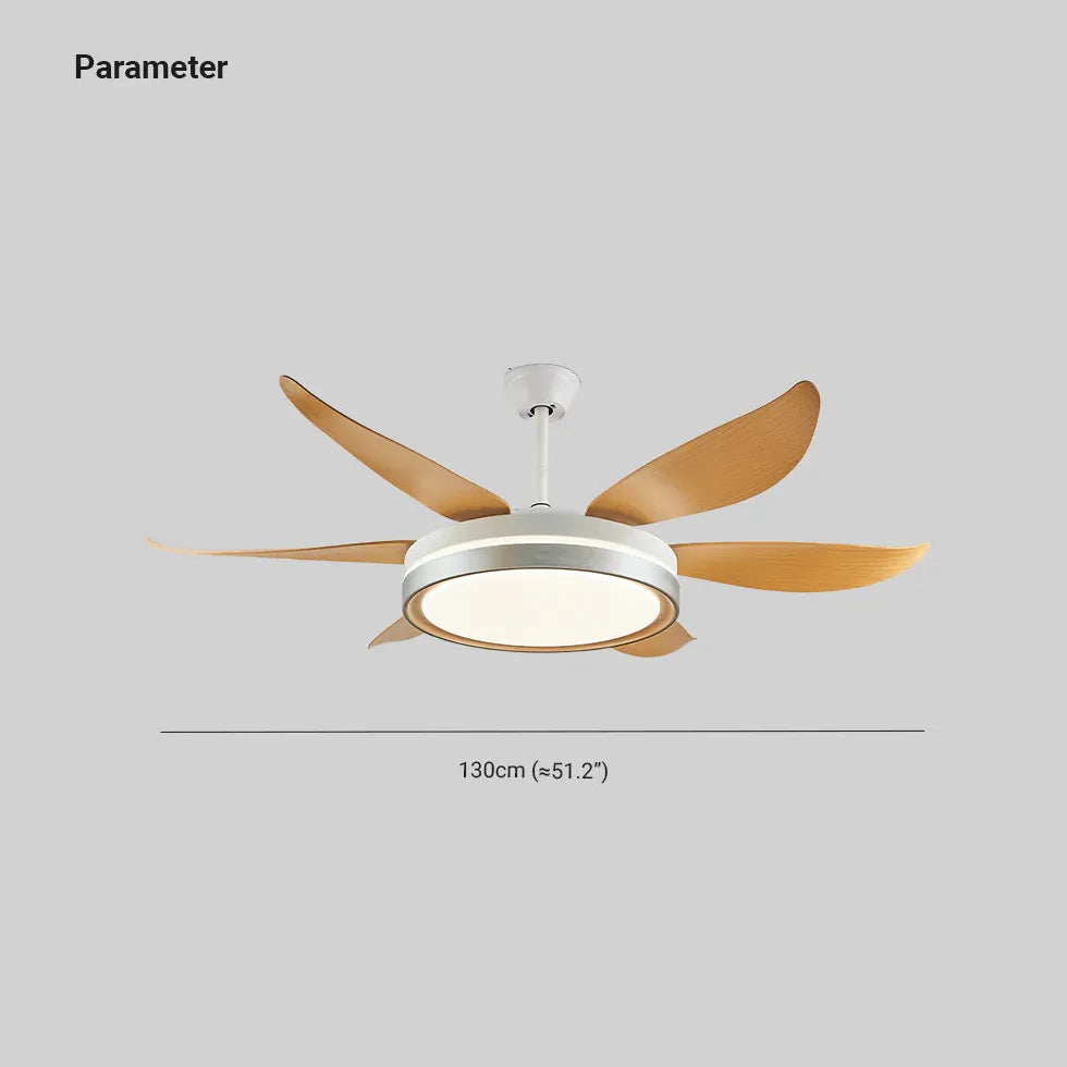 Holzkörner modernes Wohnzimmerventilator Licht Licht