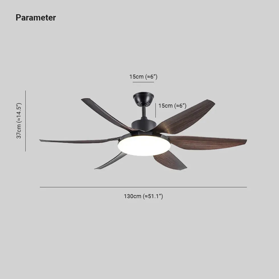 Weiße moderne minimalistische Wohnzimmerventilatorlicht Licht