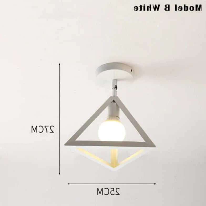 Deckenleuchte Industrial Look Metall Nordische Kreative Deckenlampe