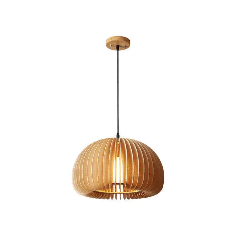 holz hängelampe esszimmer nordisches modernes design elegant - Clowas.de