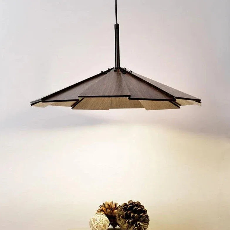 Holz Hängelampen für minimalistische japanische Esszimmer - Clowas.de