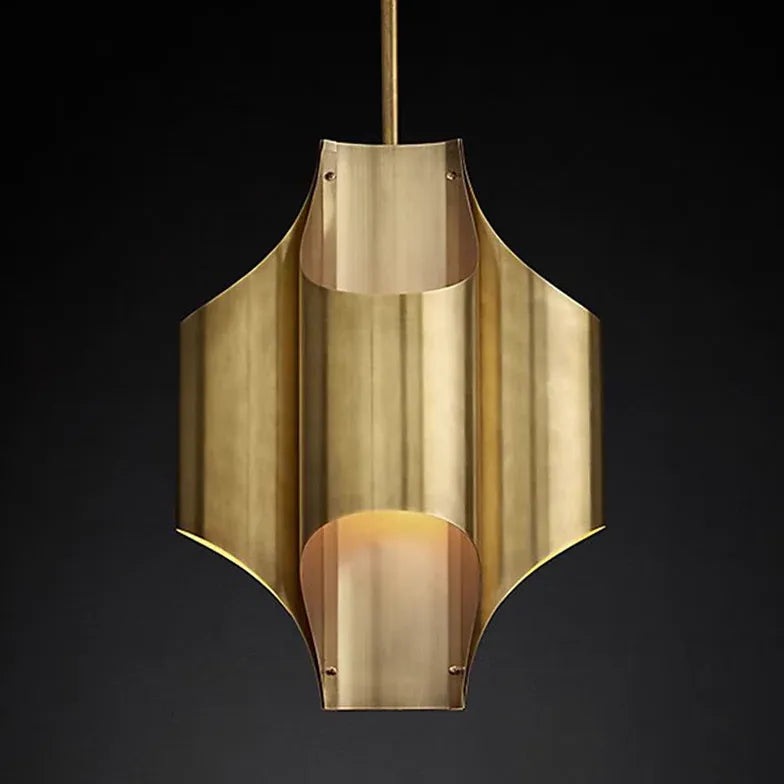 Industrial Design Hängelampe aus Vollkupfer im modernen Stil - Clowas.de