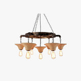 Industrial style hängelampe mit amerikanischem Retro-Seil - Clowas.de