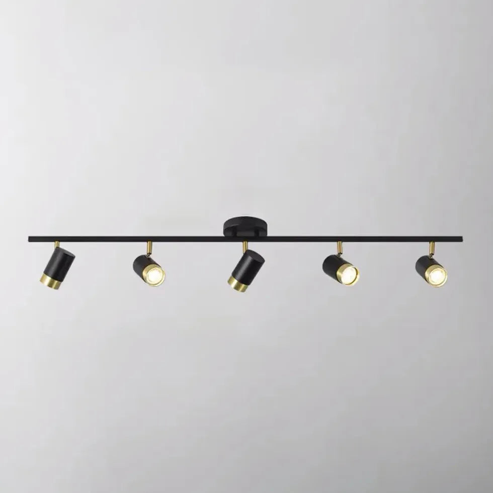 Industrie Deckenstrahler in modernem schwarzen Design - Clowas.de