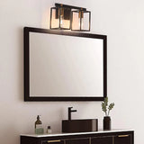 Industrie Wandlampe im schlichten Metallrahmen Design - Clowas.de