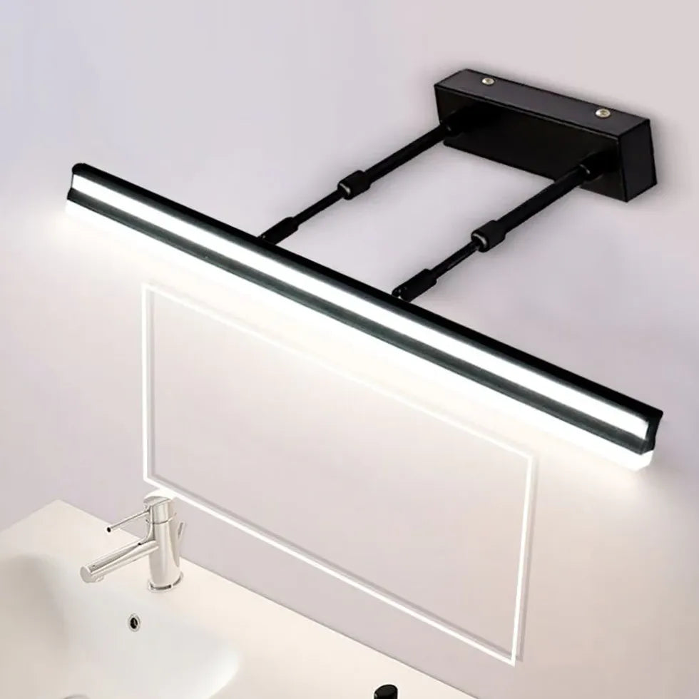 Industrie Wandleuchte Schwarz mit ausziehbarem Design - Clowas.de